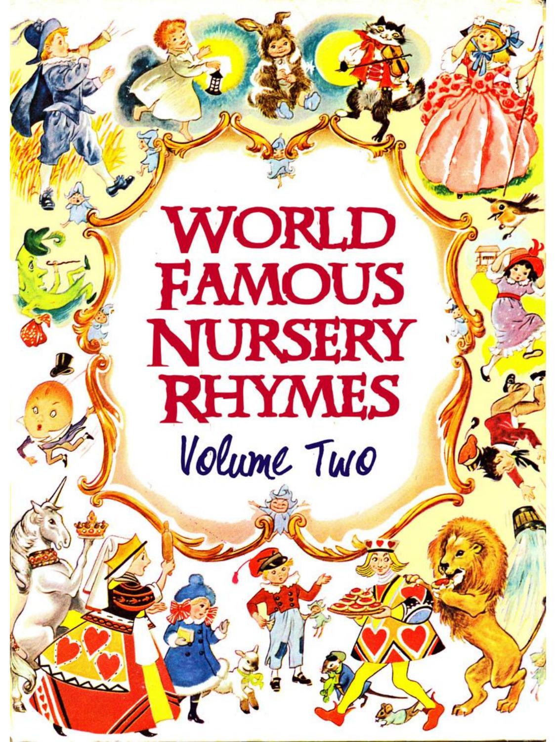 World Famous Nursery Rhymes Volume Two